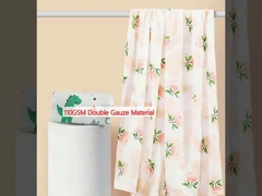 110GSM Material de gaze dupla