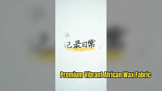 Tecido estampado de cera africana 、 Tecido de Ancara 、 Tecido de cera holandês Tecido de cera extravagante