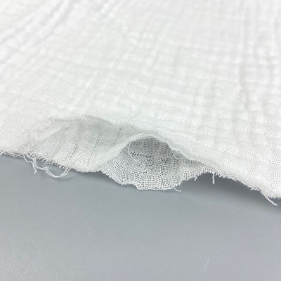 Três camadas de tecido de algodão 100% de gaze amigável para a pele