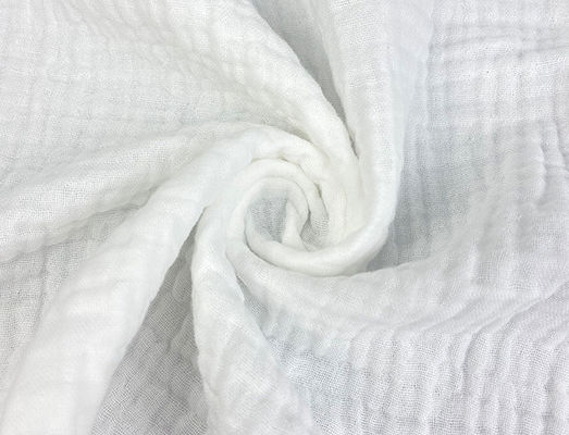 Três camadas de tecido de algodão 100% de gaze amigável para a pele