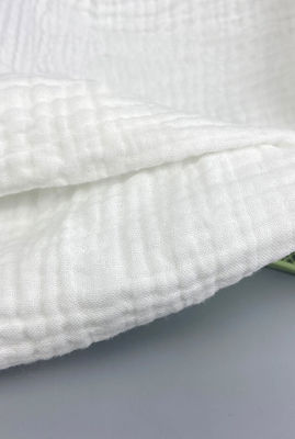 Três camadas de tecido de algodão 100% de gaze amigável para a pele