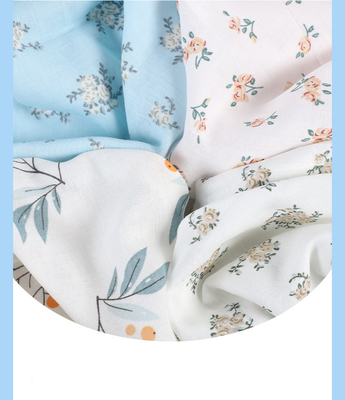 Cobertura 110X110 de Gauze Print Fabric Double Gauze do dobro do bebê
