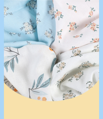 120GSM imprimiu Gauze Fabric dobro 40S para o vestido grávido todo o projeto