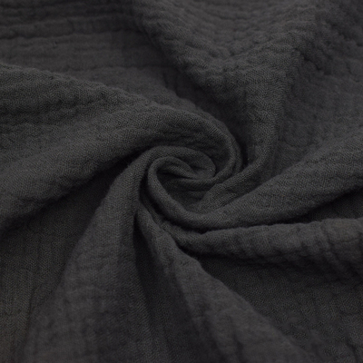 Quatro camadas 125-130GSM enrugam a tela Gauze Fabric vermelho de gaze
