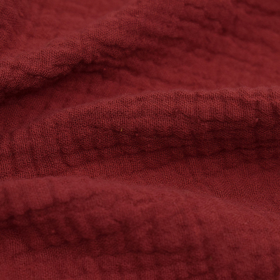 156X120 crepe Gauze Fabric 40SX40S Gauze Blanket No Flurescent Agant orgânico