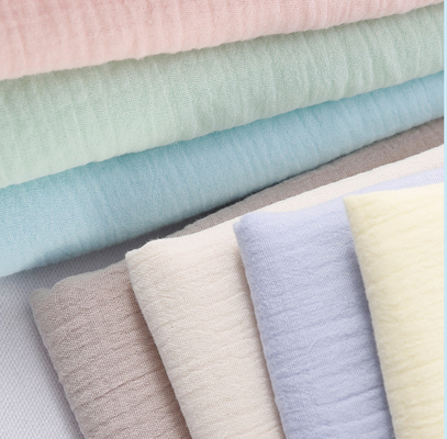 120X120X40S 2 camadas do tecido de algodão Gauzy do bebê para o algodão Gauze Pajamas