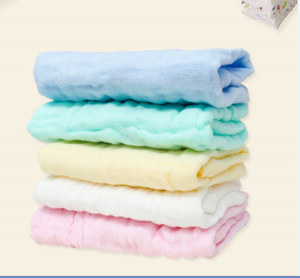 Tecido de algodão respirável da dobra pela jarda 156X120 grande Gauze Blanket