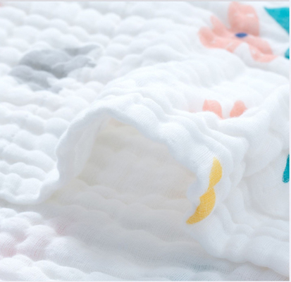 Seis camadas respiráveis do crepe Gauze Fabric Gauze Swaddle Fabric 40SX40S