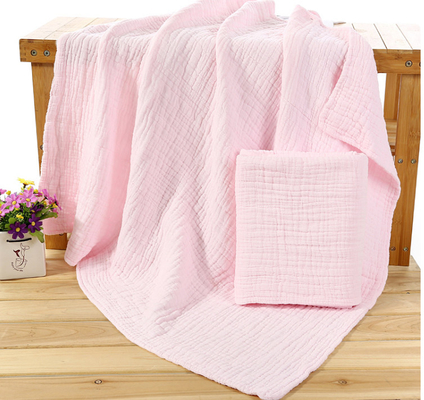 o bebê Gauze Fabric By The Yard de bambu de 58 polegadas recém-nascido envolve coberturas