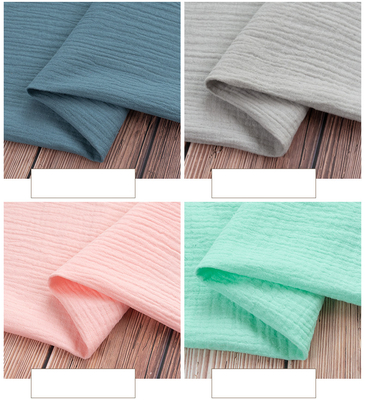 Tecido de algodão respirável da dobra pela jarda 156X120 grande Gauze Blanket