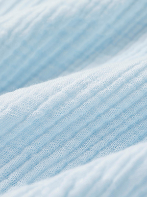 3 camadas da luz de 40S 110*100 - saúde azul de Gauze Fabric Infant Bath Towels