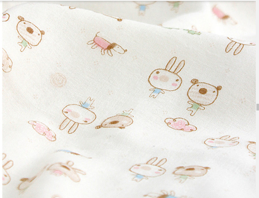 Cinco camadas de Gauze Fabric Swaddle Cloth Fabric grosso 57 polegadas largamente