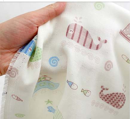 Cinco camadas de Gauze Fabric Swaddle Cloth Fabric grosso 57 polegadas largamente