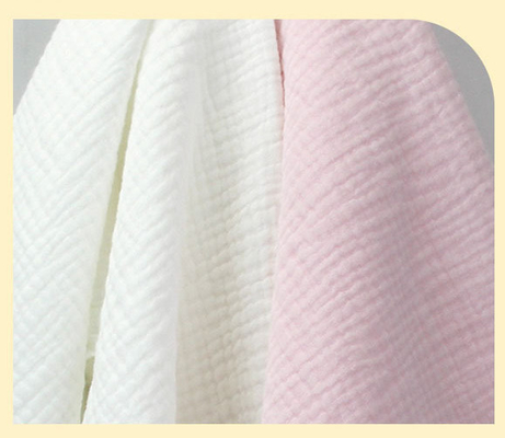 6 do crepe camadas da cor de Gauze Fabric Environmental Protection Any