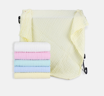 Seis peles naturais de Gauze Fabric No Flurescent Agent do crepe da camada amigáveis