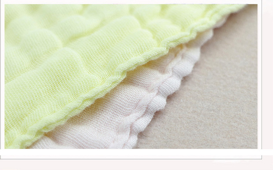 6 do crepe camadas da cor de Gauze Fabric Environmental Protection Any