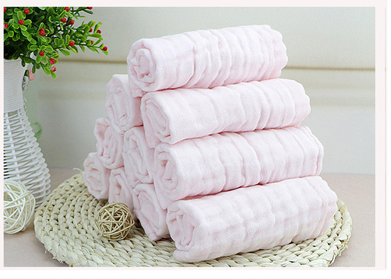 Três material da cobertura do bebê de Gauze Fabric 180GSM do algodão da fibra do dente-de-leão da camada