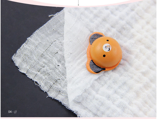 Dupla camada anti-bacteriana Gauze Fabric Gauze Diaper Cloth 53 polegadas