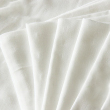 Coberturas lisas 110GSM de Gauze Fabrics 160X120 do algodão da dupla camada para a tampa dos infantes