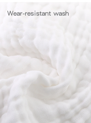 Relativamente frouxamente 100% Gauze Fabric Three Layers Breathable tecido modal