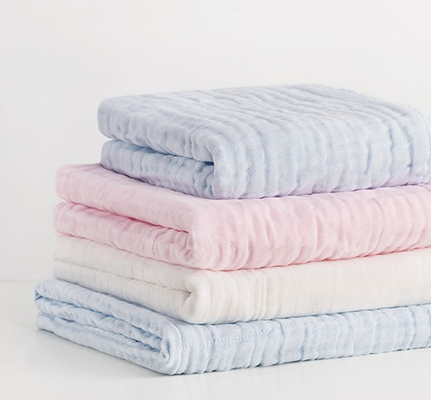 144X116 macios 40S envolvem densamente Gauze Fabric 6 camadas para crianças