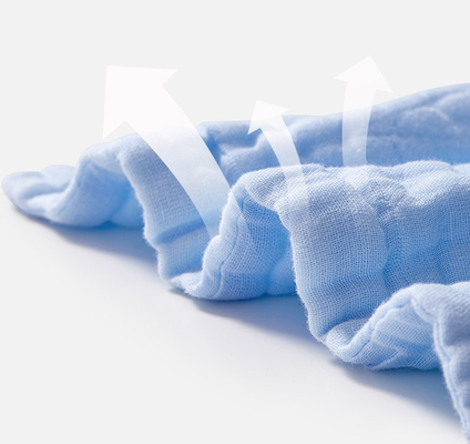 O multi azul da camada envolve a absorção de água imediata de Gauze Fabric 40S 220GSM