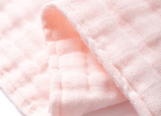 Absorção de água de Gauze Swaddle Blanket Degradable Good do dobro da fibra das algas