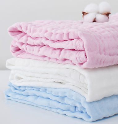 Oito camadas 100 do algodão Gauze Fabric For Swaddling Skin amigável