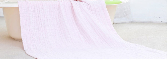 rapidez de cor forte modal azul tecida cofre forte de Gauze Towels 100% do bebê 30S