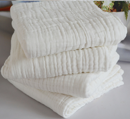 O algodão 100% macio da fibra envolve a categoria de Gauze Fabric Two Layer Baby