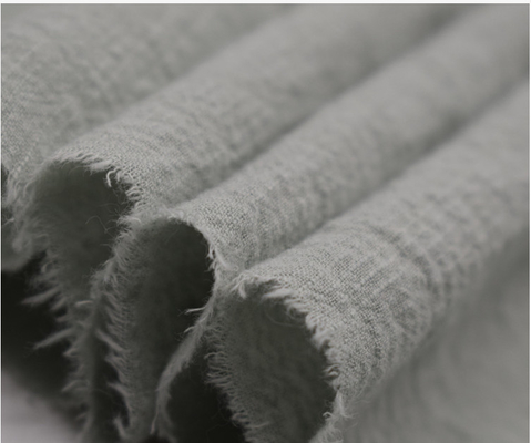 Tela ambiental Gauze Fabric alaranjado da cobertura de musselina 110GSM