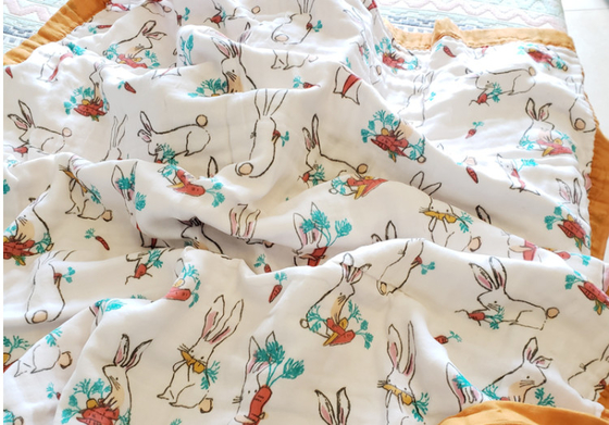 Gauze Baby Fabric impresso feito sob encomenda 180GSM natural resiste os raios ultravioletas