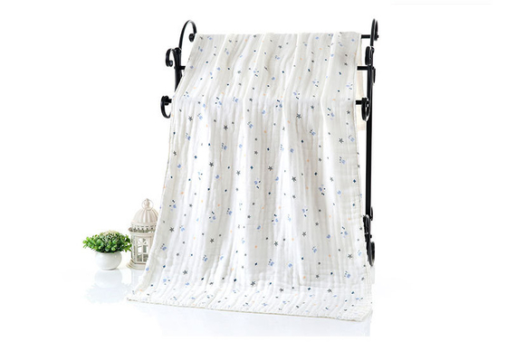 Cofre forte quatro camadas do antibacteriano de recepção de bambu Gauze Fabric largo extra das coberturas