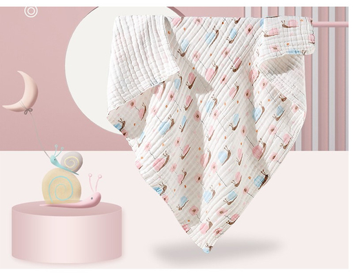 100% Gauze Fabric impresso de bambu