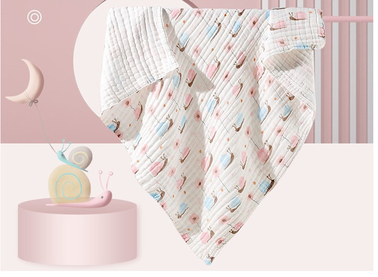 A cópia animal o crepe tecido imprimiu confortável macio de Gauze Fabric 100m/rolo