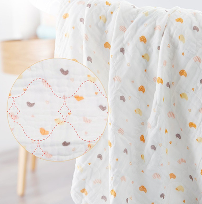 Quatro camadas Gauze Fabric orgânico