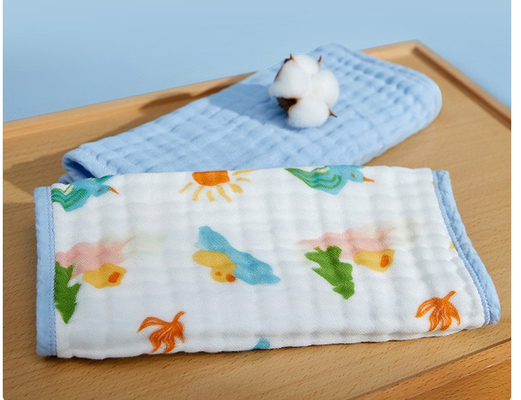 Descasque o bebê amigável Gauze Fabric do Softness da rapidez panos recém-nascidos do arroto de 53 polegadas