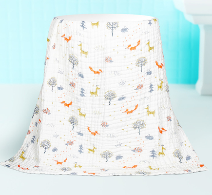 Três camadas do infante macio super da roupa de Gauze Fabric 170gsm envolvem o envoltório