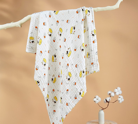 Três camadas do infante macio super da roupa de Gauze Fabric 170gsm envolvem o envoltório