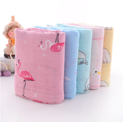 Musselina animal Gauze Blanket da jarda 110GSM de Gauze Muslin Fabric By The do dobro da cópia