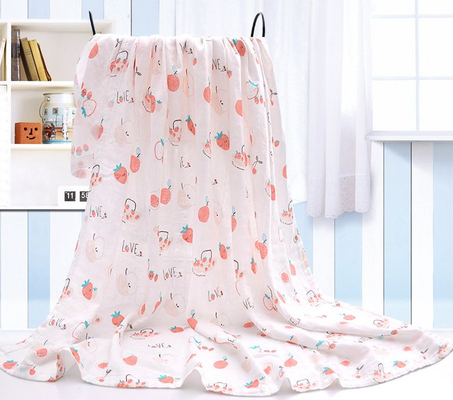 Musselina animal Gauze Blanket da jarda 110GSM de Gauze Muslin Fabric By The do dobro da cópia