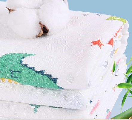 Dobro branco Multilayer Gauze Fabric