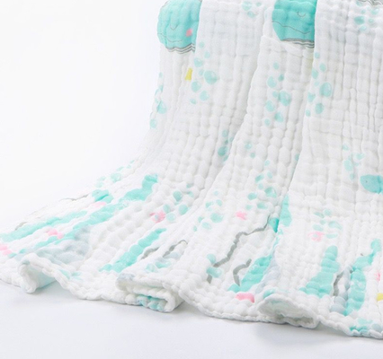 200gsm o bebê saudável Gauze Fabric 40S penteou o algodão Gauze Fabric natural