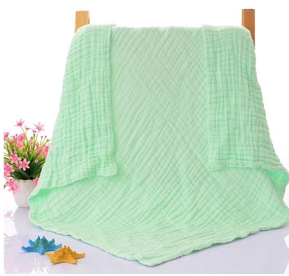 Claro - bebê verde Gauze Blankets 200GSM