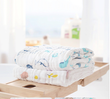 Tela infantil da absorção macia de 40S 250GSM Gauze Cloth Fabric Good Water
