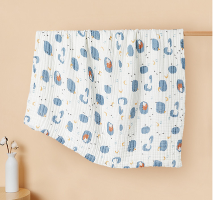 Camada Gauze Fabric Children Cover Blanket da polegada 6 do teste padrão de estrela 53
