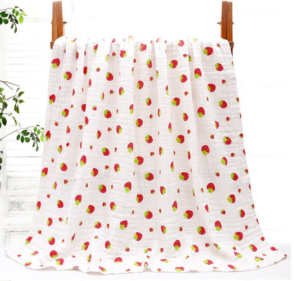 O projeto vívido confortável coloriu Gauze Fabric macio 150gsm que irrita-se não