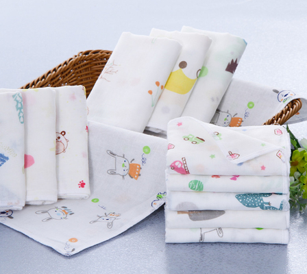 Duas camadas do dobro Gauze Material Bamboo Swaddle Blanket de 40S 125GSM