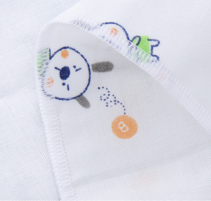 Duas camadas do dobro Gauze Material Bamboo Swaddle Blanket de 40S 125GSM