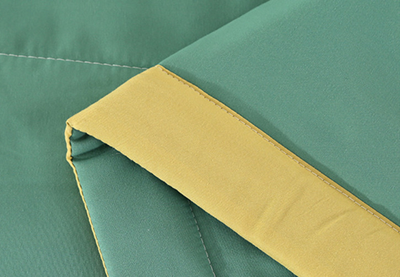 Uma tela saudável natural da fibra do feijão de soja da camada para a calças da camisa respirável